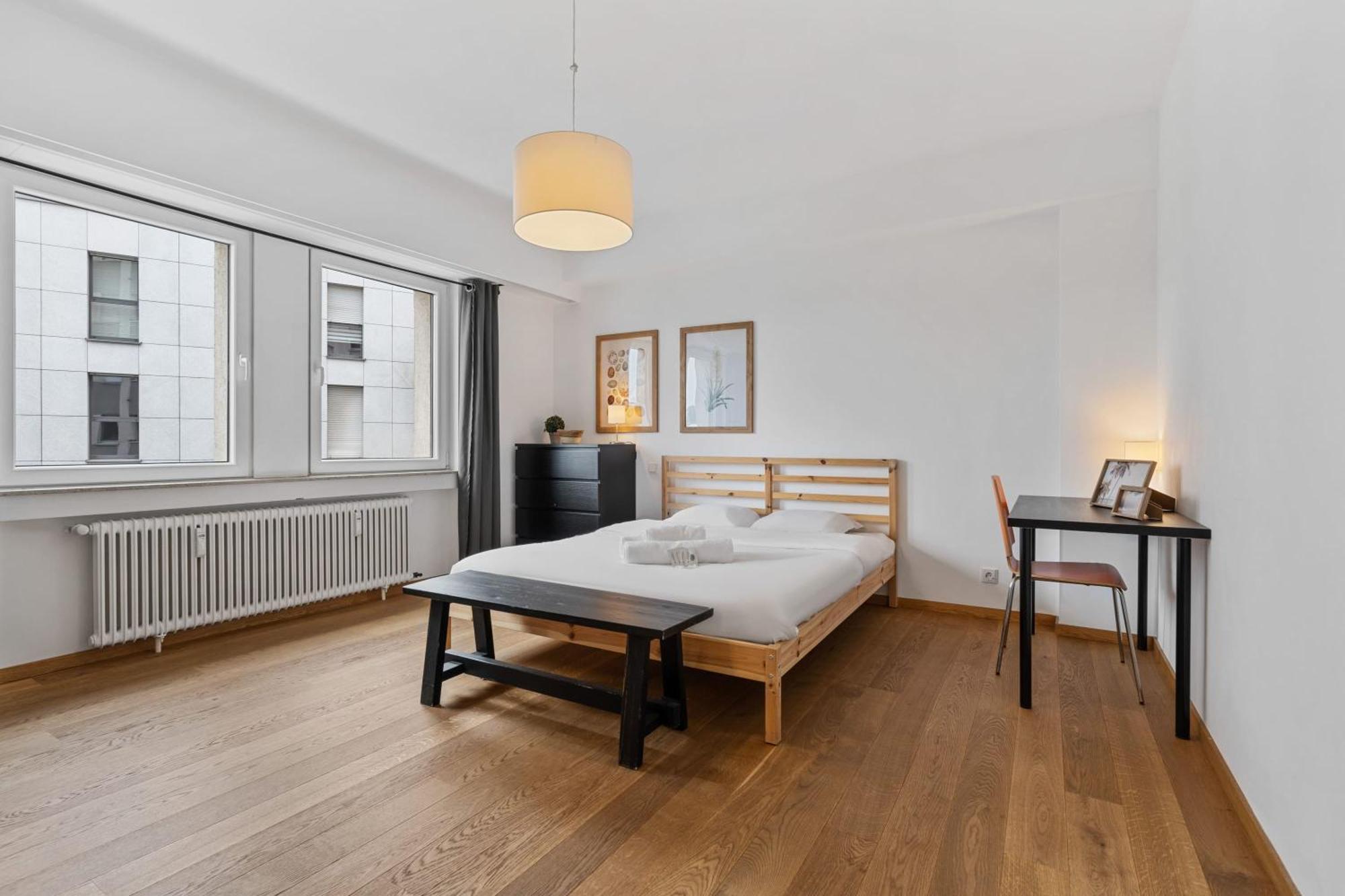 Central Lux 2Br Apt With City Views & Balcony Luxembourg Exterior photo