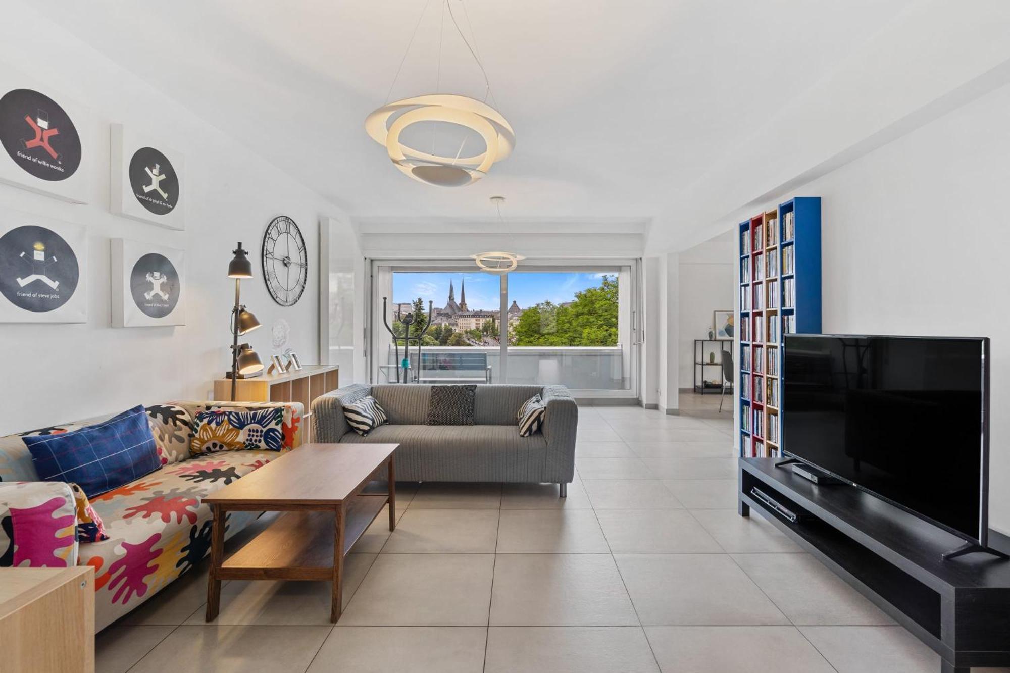 Central Lux 2Br Apt With City Views & Balcony Luxembourg Exterior photo
